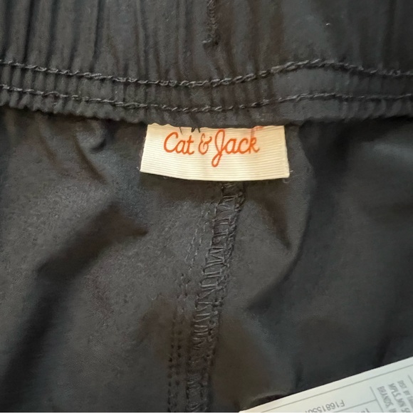 ❤️3/$15 NWT Cat & Jack Black Quick Dry Pull- On Shorts- XXL - Picture 5 of 8